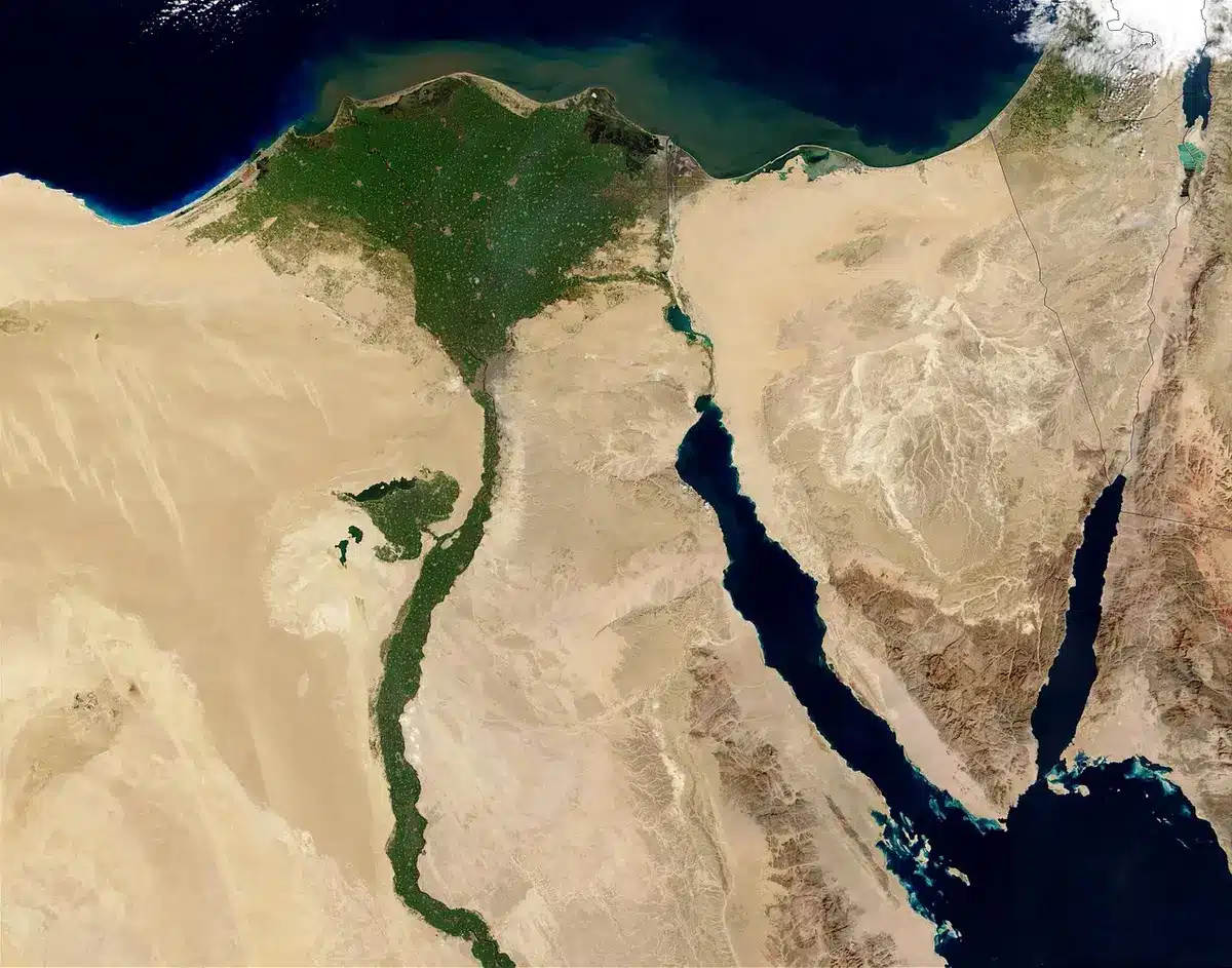 Bóias oceânicas e satélite ilustrando monitorização de dados marinhos